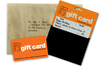 Hard Copy Gift Card