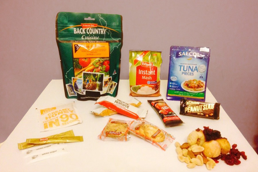 Food for trail bike riding