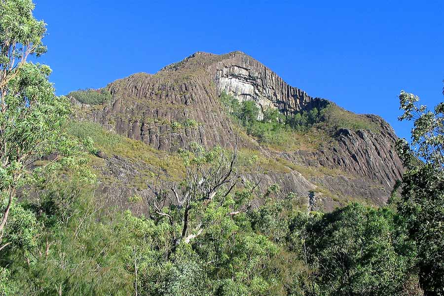 Mount Beerwah, one of the best hikes near Brisbane