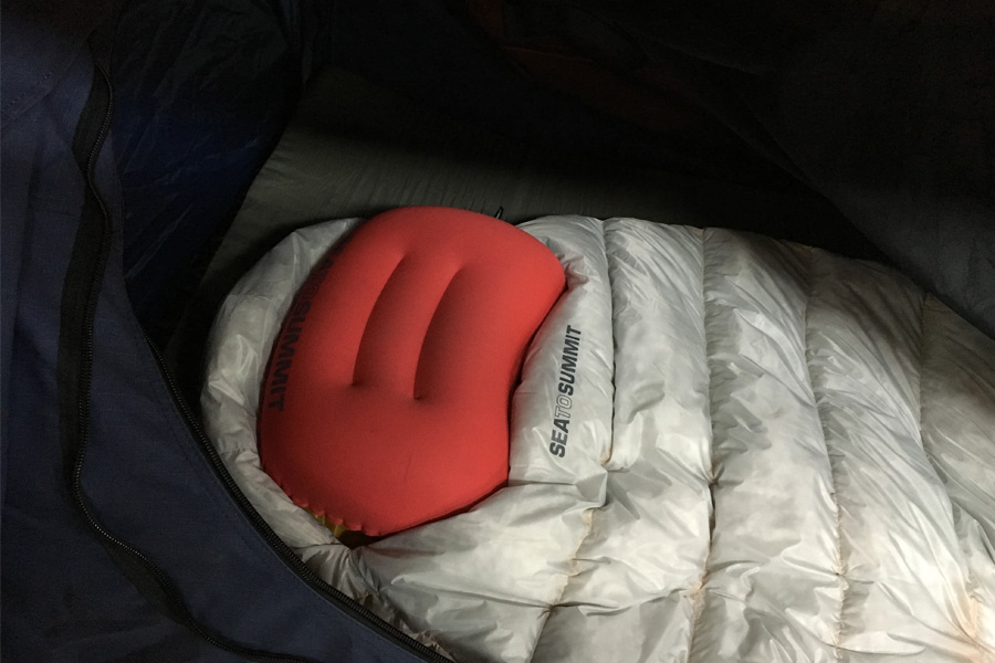 Review Sea to Summit Aeros Pillow Ultralight
