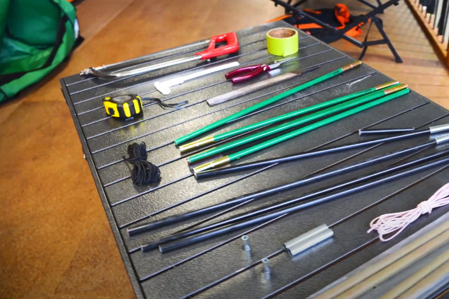 Camping & Hiking Kampa Tent Pole Spring Link Replace Broken Springs In