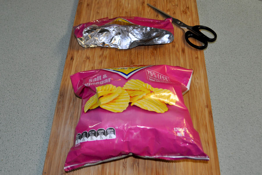 Food Preservation Hack - Use a Vacuum Sealer to keep a bag of chips or crisps fresher for longer