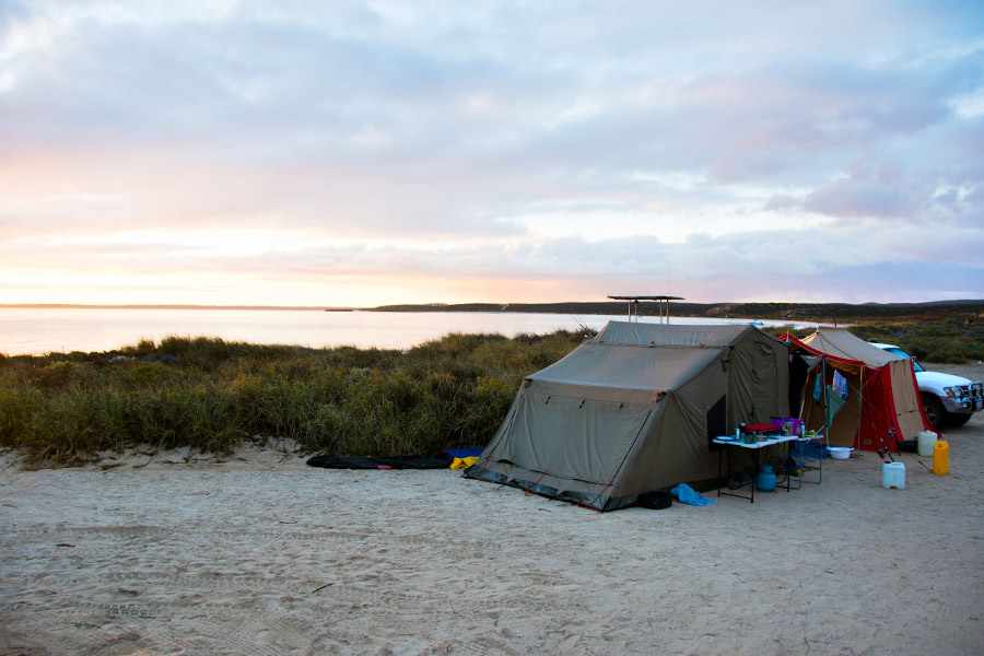 Joining-two-tents-together-gives-lots-of-shade