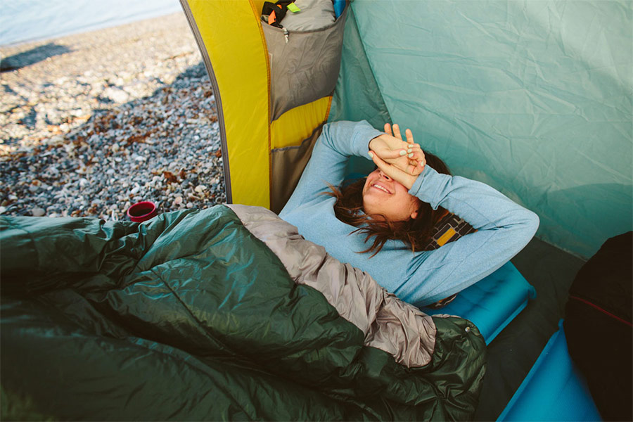 ALPIDEX Inflatable Sleeping Camping Mat Ultralight Sleeping Single Pad Backpacking Trekking Beach Compact Air Matress 