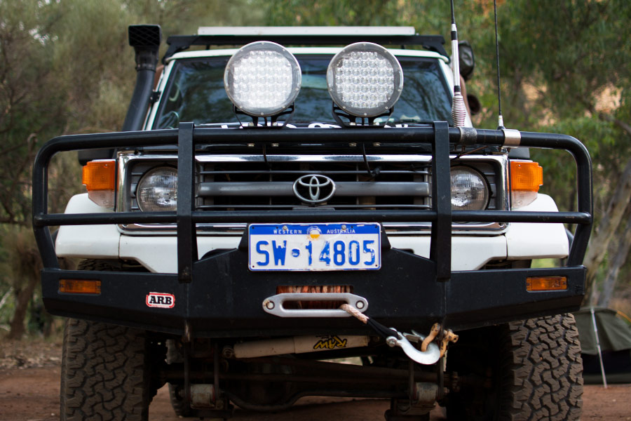 Spotlights-and-a-good-bull-bar-are-important-in-Australia