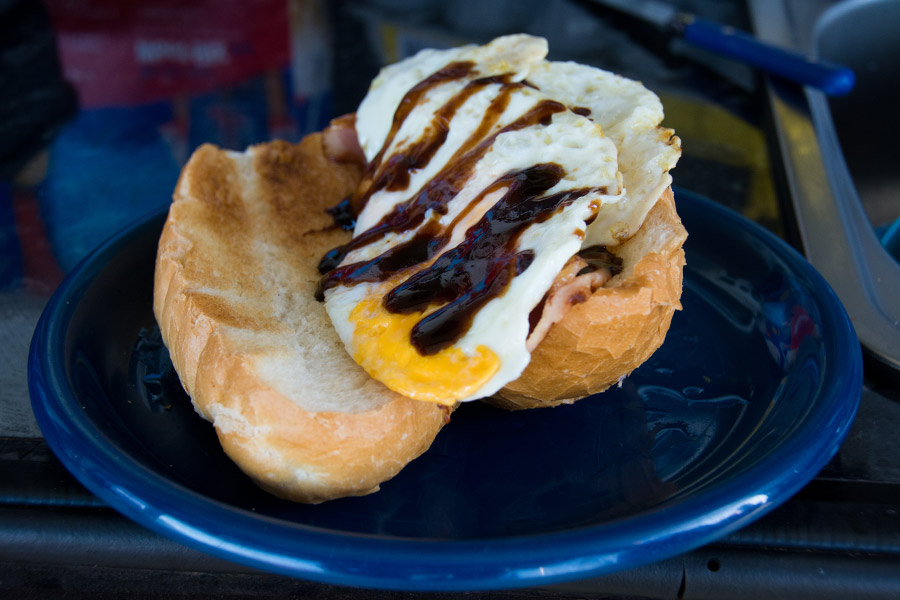 Bacon-and-egg-roll-for-breakfast