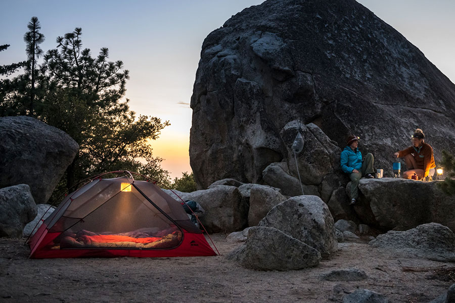 Elixir 2 Hiking Tent by MSR offers both easy access and a roomy interior for two people. Click here to check it out! MSR Elixer 2 Hiking Tent