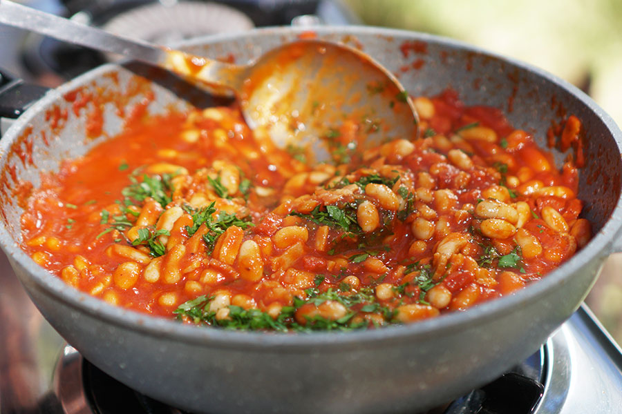 HomeMade Baked Beans with Chorizo Snowys Blog