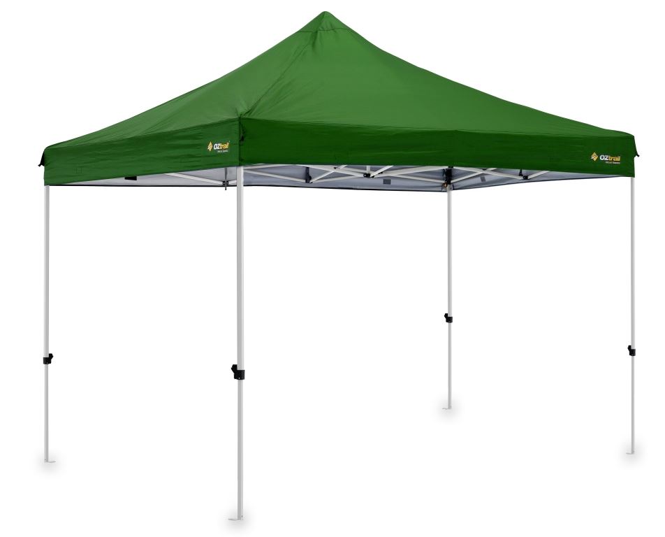 Oztrail Deluxe Gazebo Green Snowys Outdoors