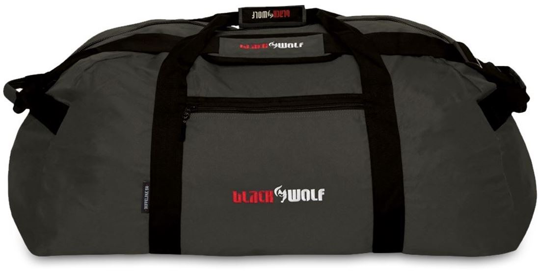 Black Wolf Duffle Bag With Wheels Literacy Basics