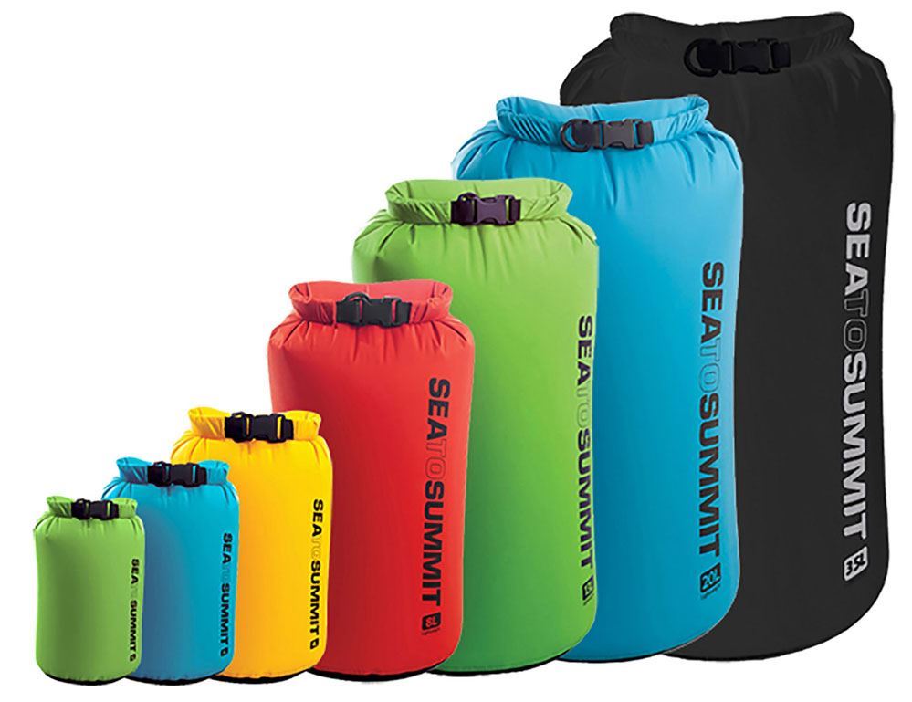 Sea to Summit Lightweight Dry Sack 1L Black Snowys Outdoors