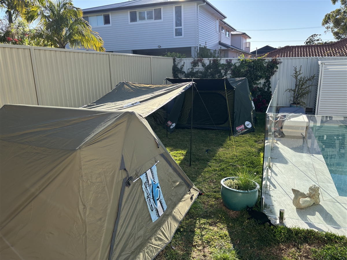 Coleman Instant Swagger 3P Darkroom Tent - Free Delivery | Snowys 
